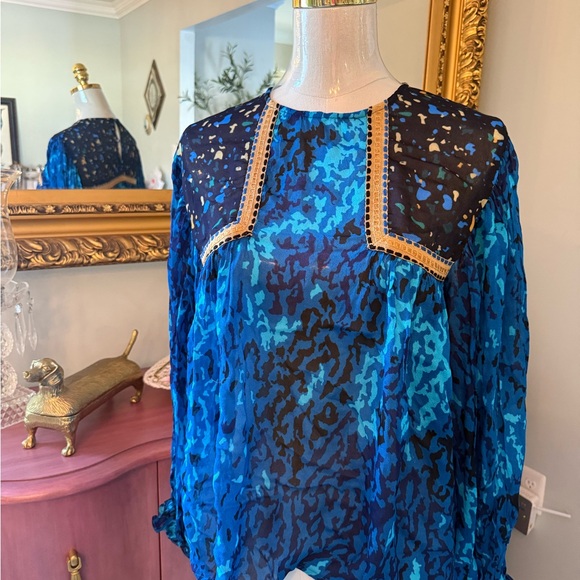 Anthropologie Miranda Peasant Blouse XS - Picture 2 of 8